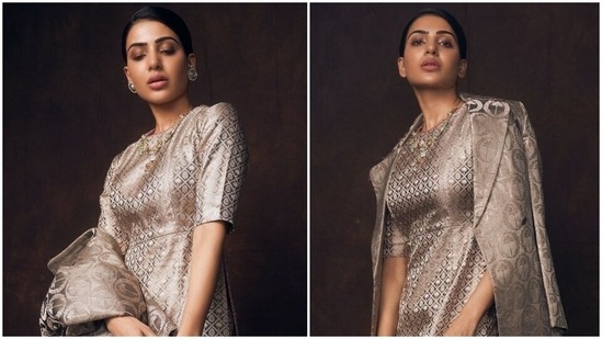 Samantha Ruth Prabhu's brocade suit set for festive season costs <span class='webrupee'>?</span>1 lakh: Yay or Nay?