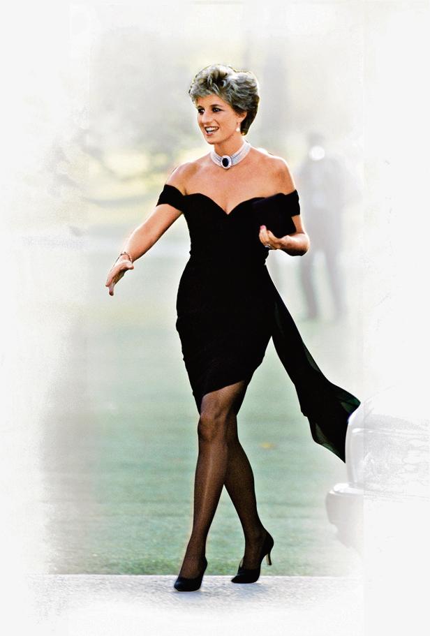 princess di black dress Princess Diana's Rare Moments In a Little Black Dress