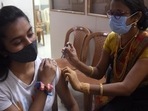 Covid-19 vaccination underway in Mumbai, India. Maharashtra is seeing a steady fall in coronavirus cases as well as testing. (HT photo/File) Covid-19 vaccination underway in Mumbai, India. Maharashtra is seeing a steady fall in coronavirus cases as well as testing. (HT photo/File)