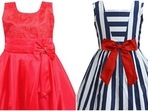 Frocks are girls' best friend. Frocks are girls' best friend.