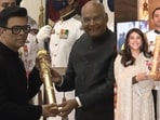 Karan Johar and Ekta Kapoor honoured with Padma Shri Awards 2020. (ANI/President of India Twitter)