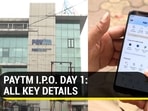 Paytm IPO opened on Nov 8, 2021 (AFP) Paytm IPO opened on Nov 8, 2021 (AFP)