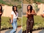 Shweta Tiwari danced with daughter Palak Tiwari. Shweta Tiwari danced with daughter Palak Tiwari.