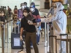 Foreign tourists who will be able to enter Israel as part of organized groups without necessarily receiving a booster vaccination against Covid-19, the government said on Monday. (HT Photo/Satyabrata Tripathy) Foreign tourists who will be able to enter Israel as part of organized groups without necessarily receiving a booster vaccination against Covid-19, the government said on Monday. (HT Photo/Satyabrata Tripathy)