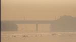 On Monday, the AQI dropped to 390 with wind speeds picking up and the share of stubble fires to Delhi’s PM2.5 pollution dipping to 30%, according to CPCB and Safar data. (Amal KS/Hindustan Times) On Monday, the AQI dropped to 390 with wind speeds picking up and the share of stubble fires to Delhi’s PM2.5 pollution dipping to 30%, according to CPCB and Safar data. (Amal KS/Hindustan Times)