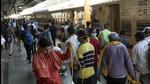 The Pune railway division has reaped the rewards of their stern measures by collecting <span class='webrupee'>₹</span>54,000 in fines from 240 passengers found travelling without face masks in October. (HT PHOTO) The Pune railway division has reaped the rewards of their stern measures by collecting <span class='webrupee'>₹</span>54,000 in fines from 240 passengers found travelling without face masks in October. (HT PHOTO)