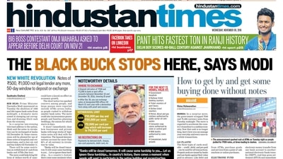 The Black Buck Stops Here The Black Buck Stops Here