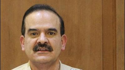 The Maharashtra CID, which is probing multiple cases against former Mumbai Police commissioner Param Bir Singh, has arrested two serving police officers in a ₹15 crore extortion case. (HT FILE PHOTO) The Maharashtra CID, which is probing multiple cases against former Mumbai Police commissioner Param Bir Singh, has arrested two serving police officers in a ₹15 crore extortion case. (HT FILE PHOTO)