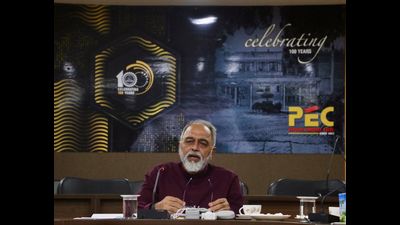 Baldev Setia, director, PEC, Chandigarh, said there are plans to build new guest houses and residential facilities for faculty. (HT Photo) Baldev Setia, director, PEC, Chandigarh, said there are plans to build new guest houses and residential facilities for faculty. (HT Photo)