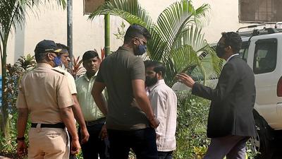 Prabhakar Sail arrives at CRPF Camp Bandra in Mumbai on Monday. (Vijay Bate/HT PHOTO) Prabhakar Sail arrives at CRPF Camp Bandra in Mumbai on Monday. (Vijay Bate/HT PHOTO)