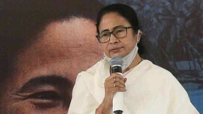 A file photo of Bengal chief minister Mamata Banerjee. A file photo of Bengal chief minister Mamata Banerjee.