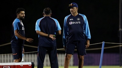 File Photo of Ravi Shastri (R) (ANI)