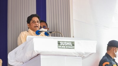 Mayawati had earlier expressed caution that BSP turncoats would weaken the SP. (PTI) Mayawati had earlier expressed caution that BSP turncoats would weaken the SP. (PTI)