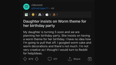 The image is a screenshot of the post shared by the Reddit user. (Reddit/@ Mommit)