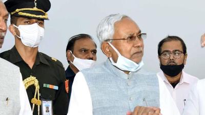 Bihar chief Minister Nitish Kumar attacked the government’s critics led by RJD leader Tejashwi Yadav over the hooch deaths, reminding opposition leaders that they too pledged (HT Photo/Santosh Kumar) Bihar chief Minister Nitish Kumar attacked the government’s critics led by RJD leader Tejashwi Yadav over the hooch deaths, reminding opposition leaders that they too pledged (HT Photo/Santosh Kumar)
