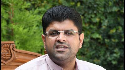 Haryana deputy CM Dushyant Chautala said the new startups and IT units have been given exemption of two years from coming under the ambit of Haryana State Employment of Local Candidates Act. (HT Photo) Haryana deputy CM Dushyant Chautala said the new startups and IT units have been given exemption of two years from coming under the ambit of Haryana State Employment of Local Candidates Act. (HT Photo)