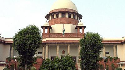 A bench of the Supreme Court said the number of cases dealt by the judges have declined due to virtual hearing, pointing that the court found it difficult to dispose of 30 cases as compared to 65 cases when full-fledged physical hearing of cases was the norm before Covid pandemic (HT file photo/Sunil Saxena)