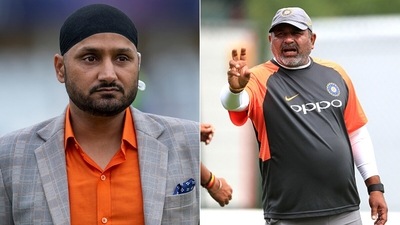 Harbhajan Singh does not agree with Bharat Arun that losing the toss was a factor in India losing. (Getty Images) Harbhajan Singh does not agree with Bharat Arun that losing the toss was a factor in India losing. (Getty Images)