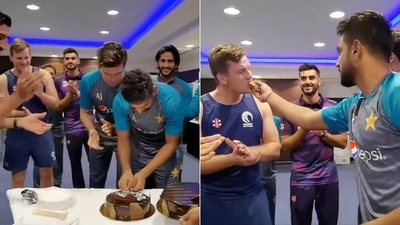 Haris Rauf was celebrated with great pomp and joy. (PCB) Haris Rauf was celebrated with great pomp and joy. (PCB)