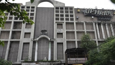 Uphaar cinema's property at Green Park in New Delhi. (Sanchit Khanna/HT PHOTO) Uphaar cinema's property at Green Park in New Delhi. (Sanchit Khanna/HT PHOTO)