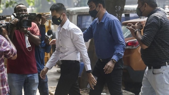 NCB zonal director Sameer Wankhede has found himself in the middle of a controversy after Prabhakar Sail, a witness in the cruise ship drugs bust involving Aryan Khan, alleged an extortion allegation. (PTI)