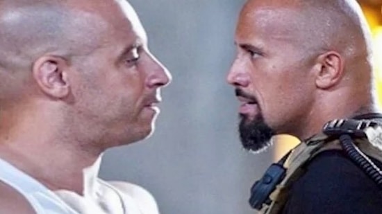 Actor Vin Diesel pens a note on Instagram asking Dwayne Johnson to return to the franchise.(Instagram)