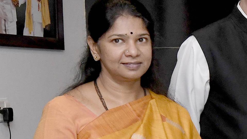 File photo of DMK MP Kanimozhi.