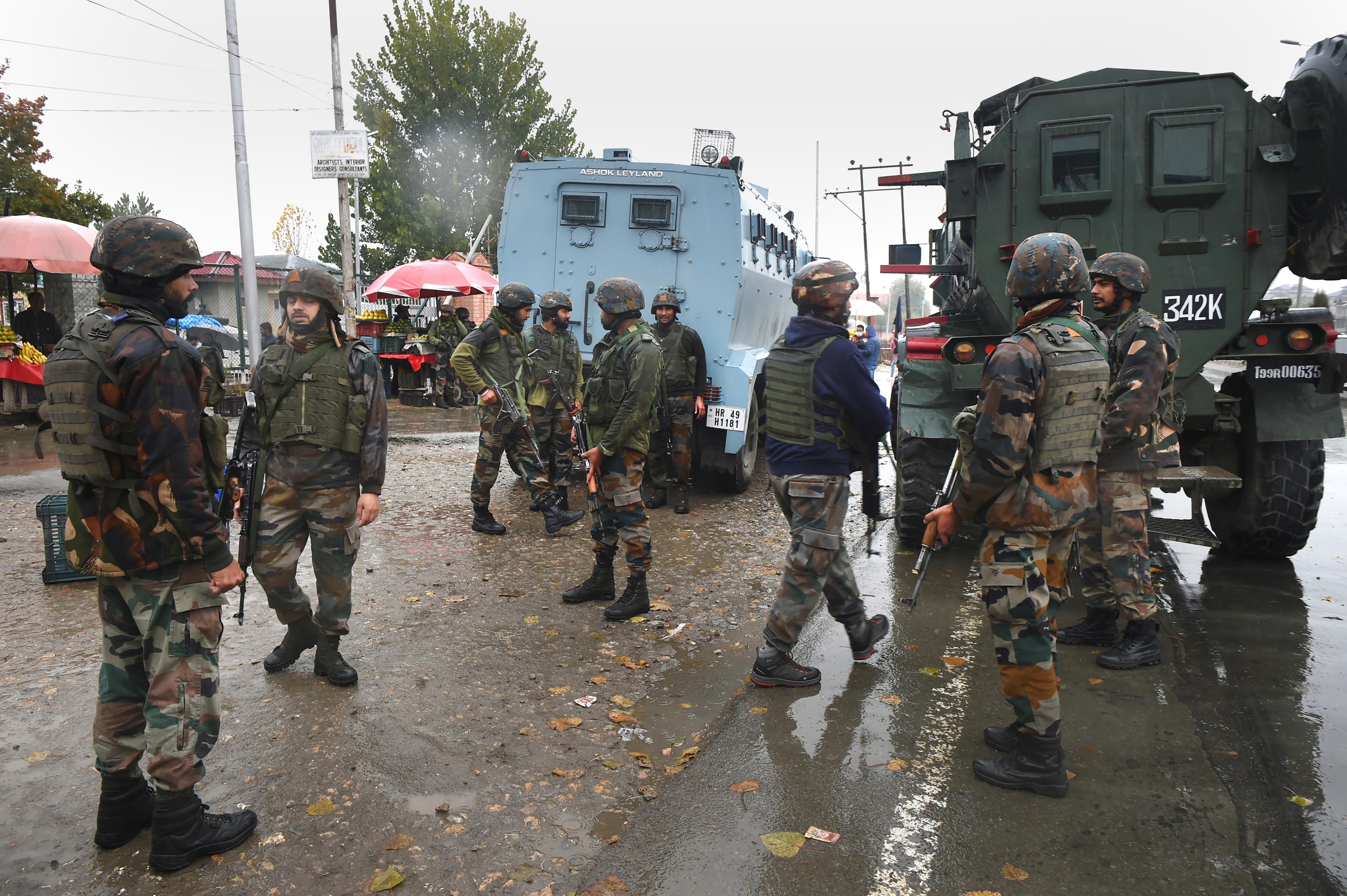 The situation has been pretty tense in Jammu and Kashmir since the spate of civilian killings last month wherein as many as 11 migrants were gunned down by terrorists. (PTI Photo/S. Irfan) (PTI) The situation has been pretty tense in Jammu and Kashmir since the spate of civilian killings last month wherein as many as 11 migrants were gunned down by terrorists. (PTI Photo/S. Irfan) (PTI)