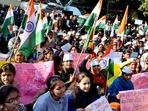 Activists, students, housewives took to the streets to express their sense of exasperation at the condition of woman in the national capital.(File) Activists, students, housewives took to the streets to express their sense of exasperation at the condition of woman in the national capital.(File)