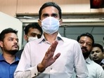 Nawab Malik, a Nationalist Congress Party leader, has levelled serious allegations against Sameer Wankhede. (ANI Photo)(Rahul Singh) Nawab Malik, a Nationalist Congress Party leader, has levelled serious allegations against Sameer Wankhede. (ANI Photo)(Rahul Singh)