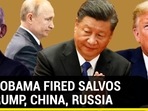 Obama slams China, Russia, Trump on climate change Obama slams China, Russia, Trump on climate change