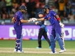 India's Rohit Sharma and KL Rahul during the ICC Men's T20 World Cup match between India and Namibia, at Dubai International Stadium(ANI) India's Rohit Sharma and KL Rahul during the ICC Men's T20 World Cup match between India and Namibia, at Dubai International Stadium(ANI)