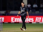 New Zealand's Trent Boult during the ICC Men's T20 World Cup New Zealand's Trent Boult during the ICC Men's T20 World Cup