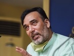 Delhi environment minister Gopal Rai.(PTI file photo) Delhi environment minister Gopal Rai.(PTI file photo)