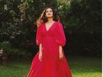 Dia Mirza, in a <span class='webrupee'>₹</span>25K meringue dress, speaks of sustainability(Instagram/@diamirzaofficial) Dia Mirza, in a <span class='webrupee'>₹</span>25K meringue dress, speaks of sustainability(Instagram/@diamirzaofficial)