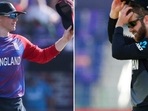 Eoin Morgan and Kane Williamson Eoin Morgan and Kane Williamson