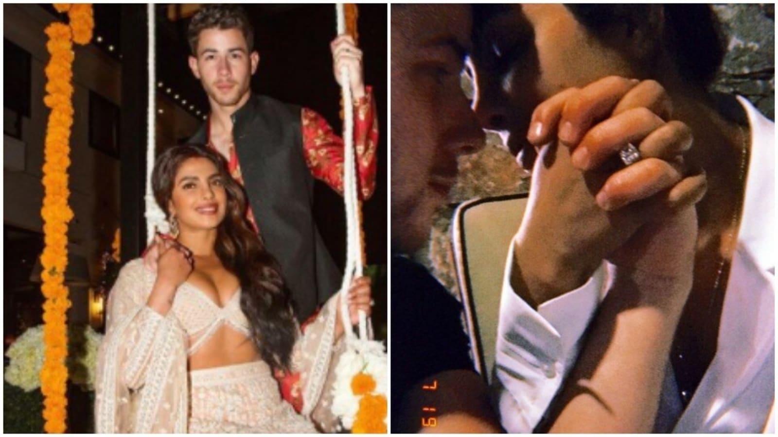 priyanka chopra shares a engagement ring photo on instagram story प्रियंका  को अपनी एंगेजमेंट रिंग से है इतना प्यार, फोटो शेयर कर बोलीं.. Bollywood  News - Hindustan