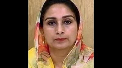 SAD leader Harsimrat Kaur Badal.