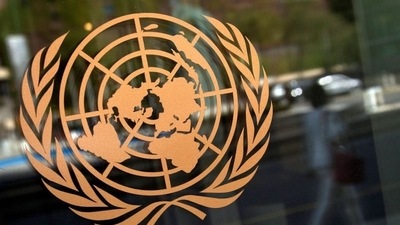 The logo of the United Nations outside of the UN headquarters in New York. (Image for representation) (REUTERS)