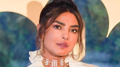 Priyanka Chopra Jonas shares pictures from a Dubai event on Instagram. (Instagram) Priyanka Chopra Jonas shares pictures from a Dubai event on Instagram. (Instagram)