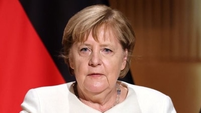 German Chancellor Angela Merkel. (via REUTERS)