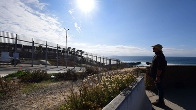 Mexico's foreign ministry said late on Monday that the first day of the border reopening was carried out "without incident." (AFP) Mexico's foreign ministry said late on Monday that the first day of the border reopening was carried out "without incident." (AFP)