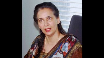 Former Punjab MLA Navjot Kaur Sidhu.