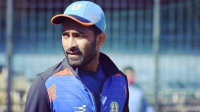 Vidarbha cricketer Akshay Karnewar. (Akshay Karnewar/Instagram) Vidarbha cricketer Akshay Karnewar. (Akshay Karnewar/Instagram)