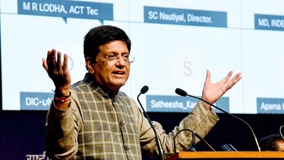 The theme of the conclave was 'India Serves: Exploring Potential Growth Sectors Beyond IT/ITes'. (PTI )