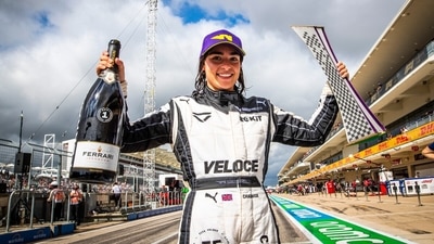 From starting in Chennai, Jamie Chadwick is now a two-time champion. (W Series) From starting in Chennai, Jamie Chadwick is now a two-time champion. (W Series)