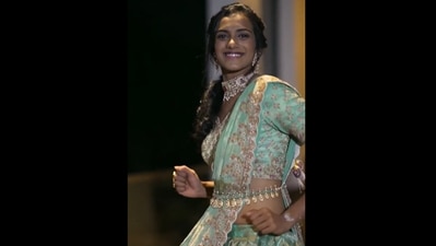 PV Sindhu in her viral ‘Love Nwantinti’ dance video.&nbsp; (instagram/@pvsindhu1)