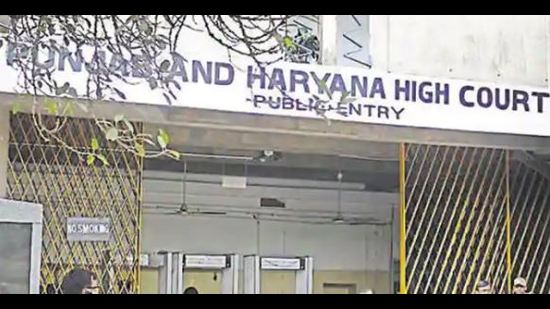 The Punjab and Haryana high court.