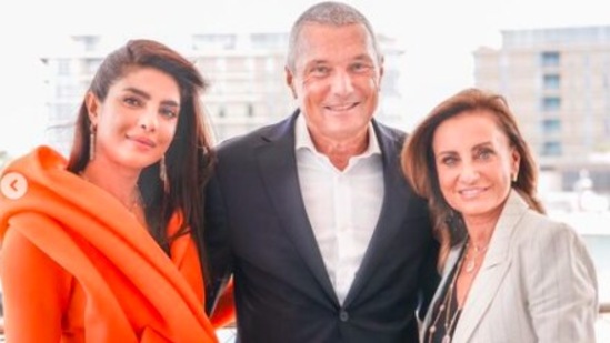 "What a wonderful day with my @bulgari family in Dubai," Priyanka Chopra captioned her post.(Instagram/@priyankachopra)