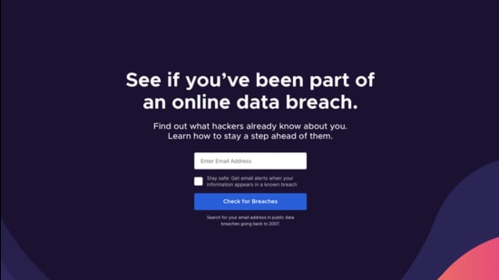 Firefox Monitor website checks if an email address has figured in any data breach since 2007. (Picture courtesy-Firefox Monitor) Firefox Monitor website checks if an email address has figured in any data breach since 2007. (Picture courtesy-Firefox Monitor)